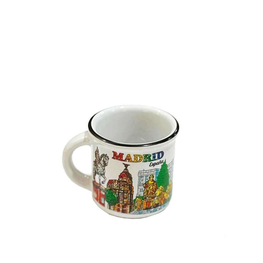 Petit mug "Souvenirs des Monuments de Madrid"