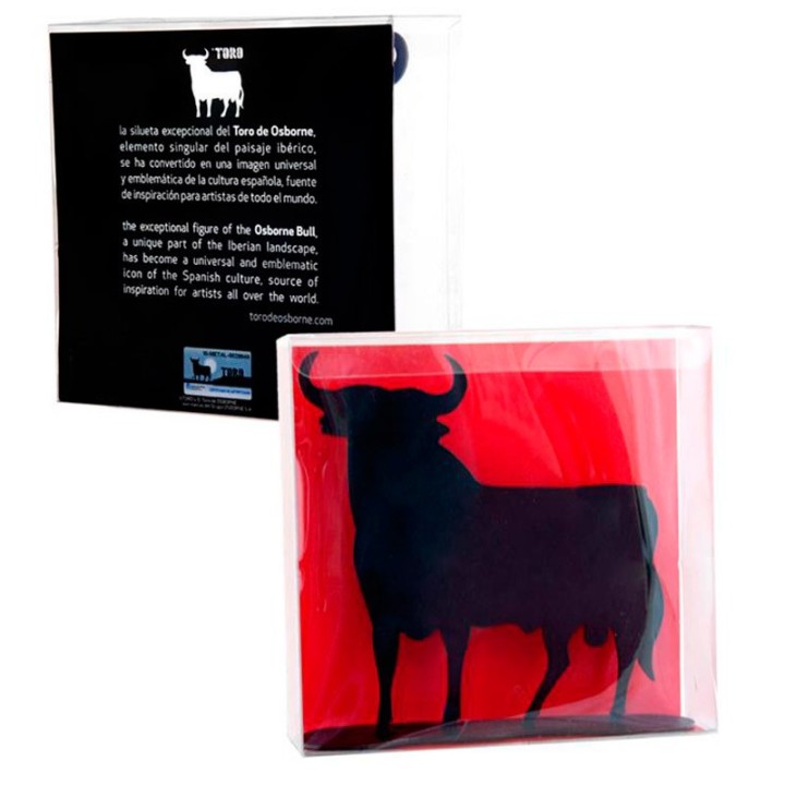 Toro de Osborne silhouette metal