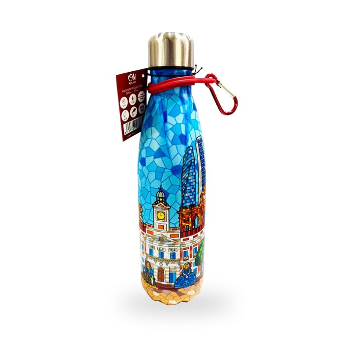 Garrafa térmica Mosaico Gaudí, modelo Souvenir de Madrid