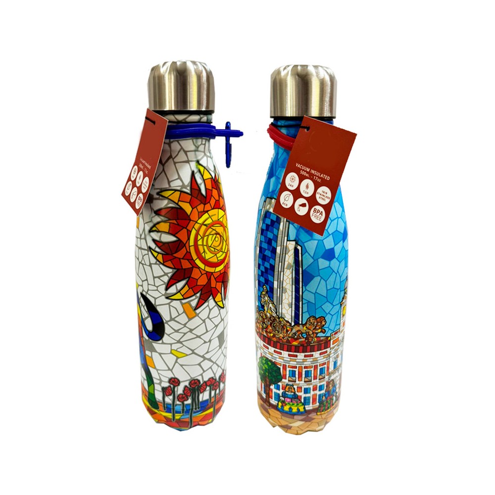 Bouteille thermique "Souvenir de Madrid"