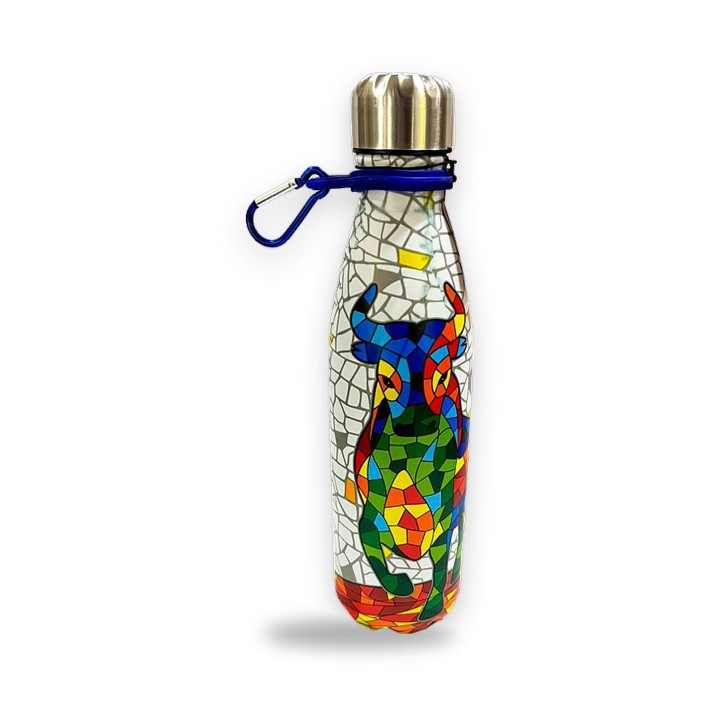 Bouteille isotherme Mosaïque Gaudí, modèle Souvenir de Madrid – vue 6