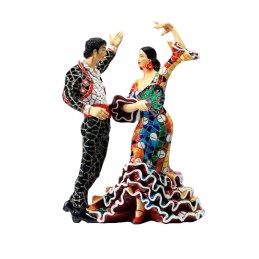 Pareja de bailadores trencadis Mosaico