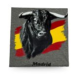 Black bull and Spanish flag T-shirt for adults – view 2