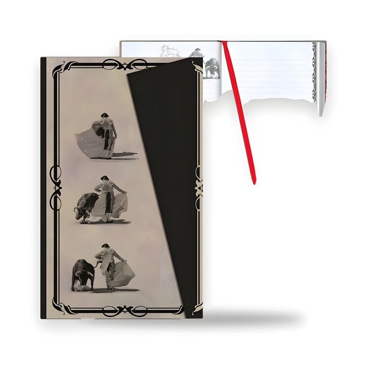 Albero bullfighting notebook with flap – view 3