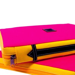 Arena-Sitzkissen Capote in Fuchsia-Rosa – Ansicht 2