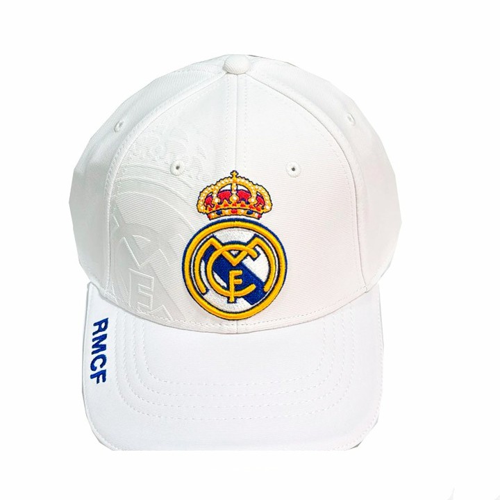 Offizielle Cap von Real Madrid C.F. mit gesticktem Wappen