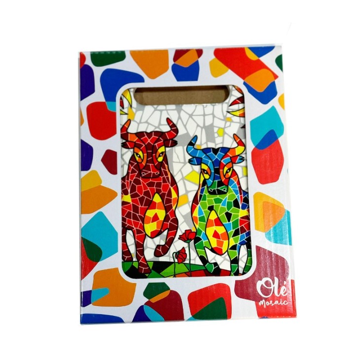 Tabla ceramica "Toro Mosaico" Madrid