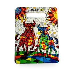 Tábua de cerâmica Toro Mosaico Madrid da Barcino, 20 x 15 cm