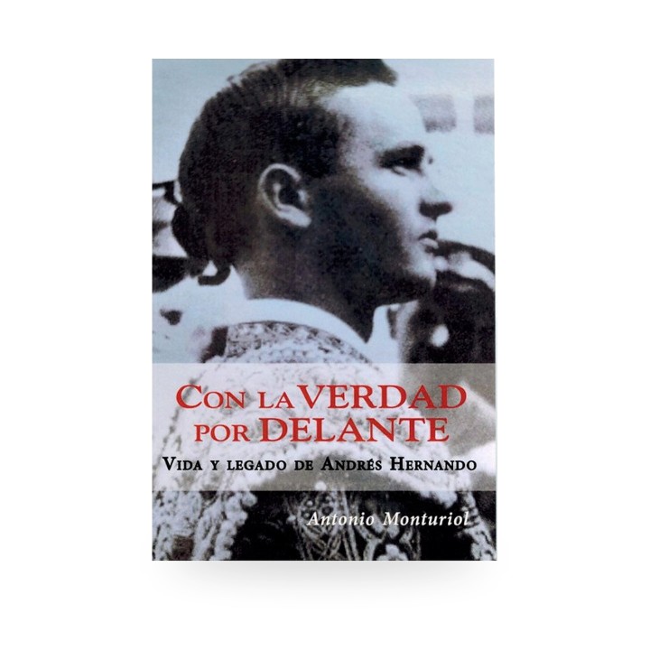 Livro taurino Con la Verdad por delante sobre Andrés Hernando