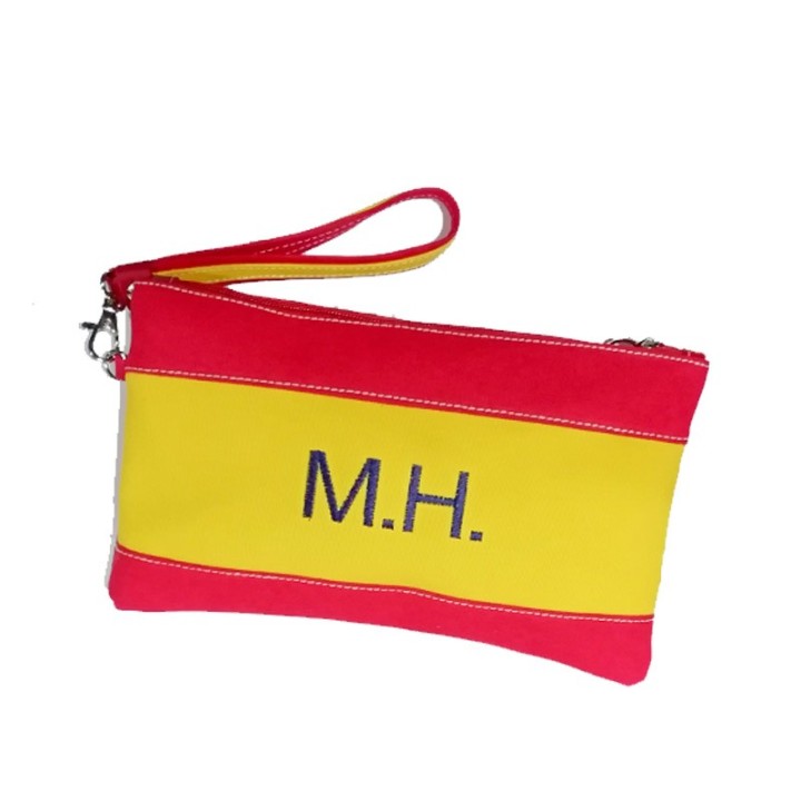 Bandera de España I Cartera de mano, bolso o Clutch Personalizada