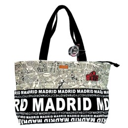 Sac en tissu "Carte de Madrid"