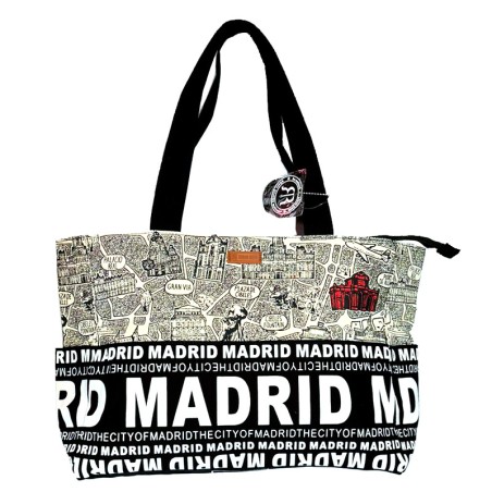 Sac en tissu "Carte de Madrid"