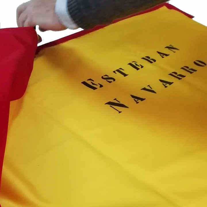 Personalisierte Profi-Muleta mit Namen – Ansicht 4