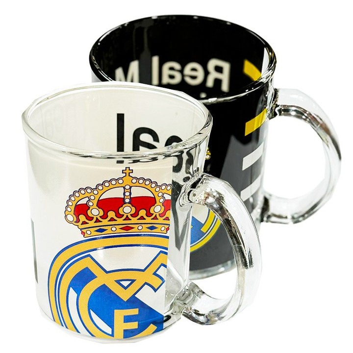 Offizieller Real-Madrid-Becher aus Glas