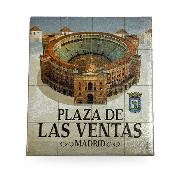 Kühlschrankmagnet Stierkampfarena Las Ventas, drei Modelle