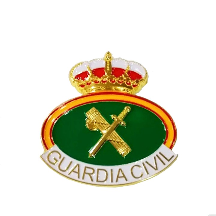 Calamita da frigo in metallo della Guardia Civil