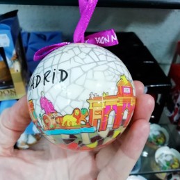Bola de Navidad "Madrid trencadis"