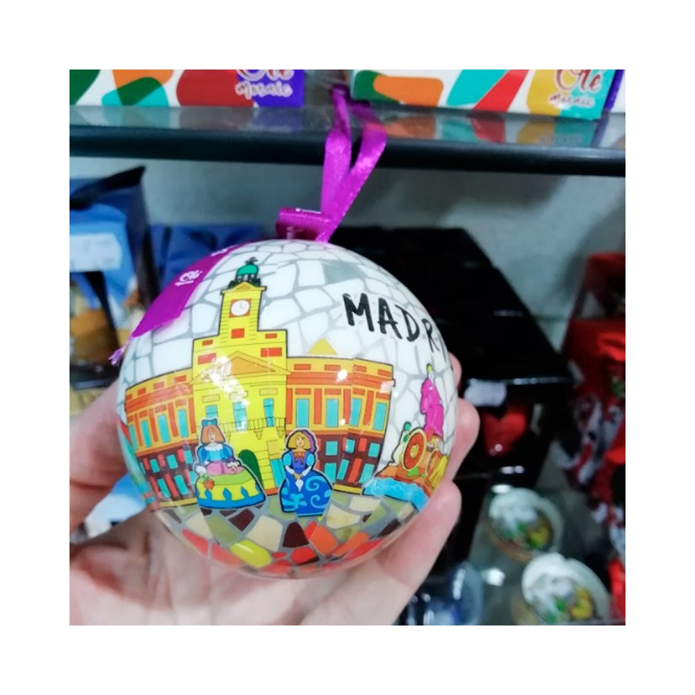Bola de Navidad "Madrid trencadis"