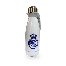 Garrafa térmica do Real Madrid em alumínio com mosquetão