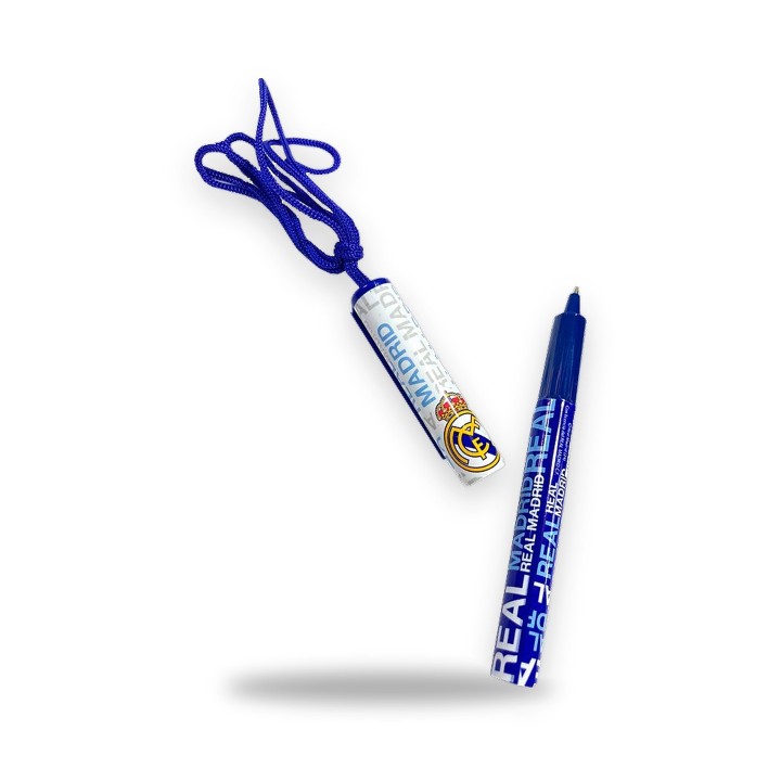 Stylo officiel du Real Madrid avec cordon – vue 2