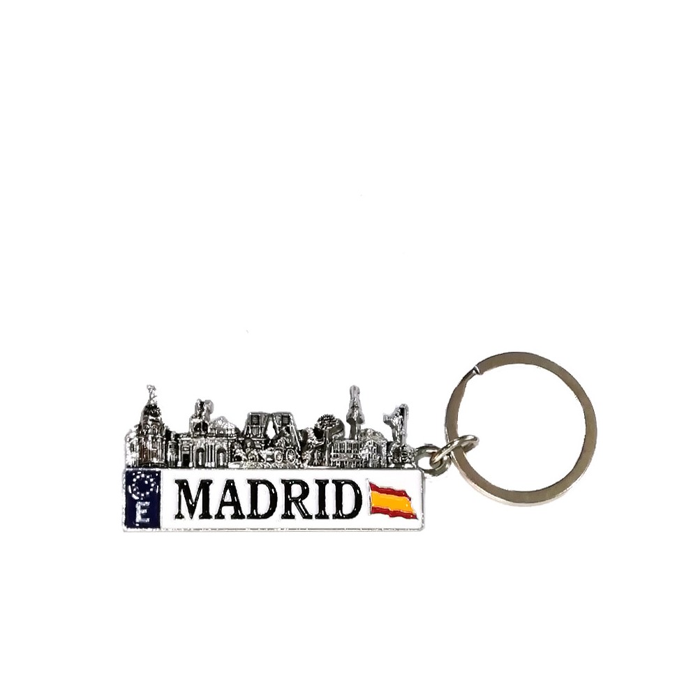 Llaveros con motivos de Madrid Monumentos