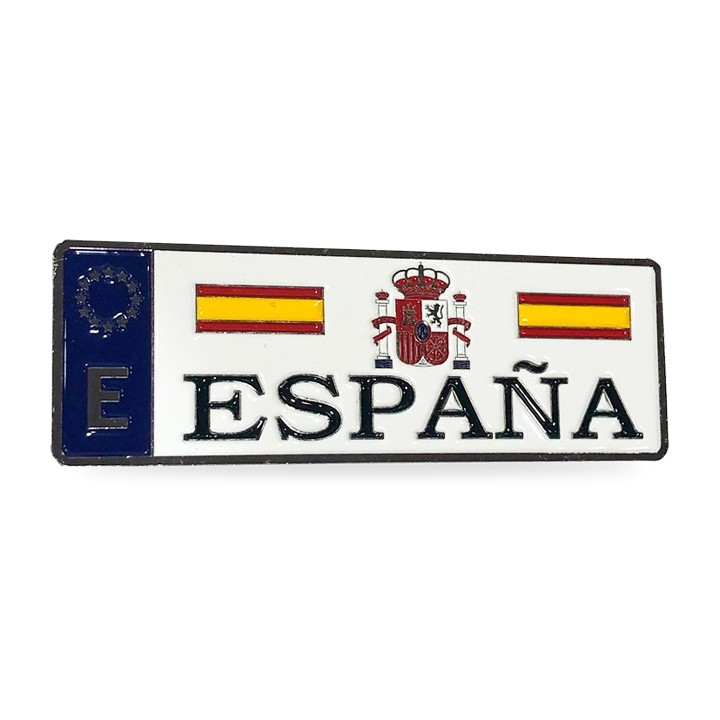 Kühlschrankmagnet spanisches Nummernschild, Modell 5