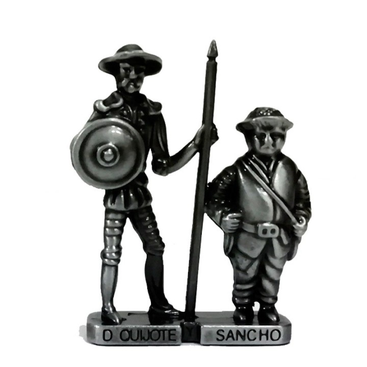 Figura de Don Quijote y Sancho Panza