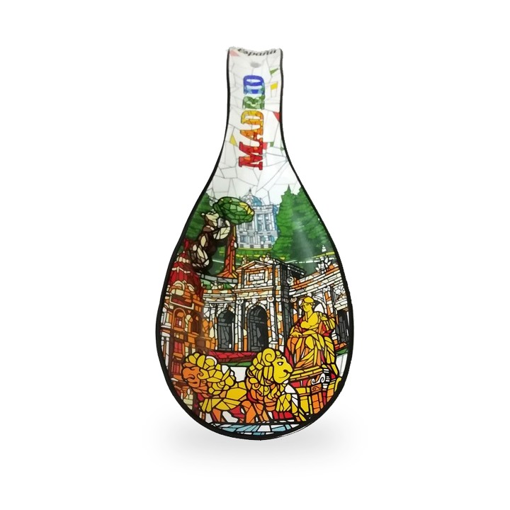 Löffelablage aus Keramik Souvenirs de Madrid y España – Ansicht 3