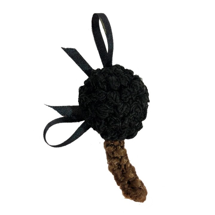 Castañeta (bullfighter's hairpiece/hair ornament)