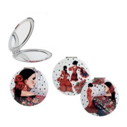 Souvenirs d'Espagne, accessoires pour le sac, miroir de poche