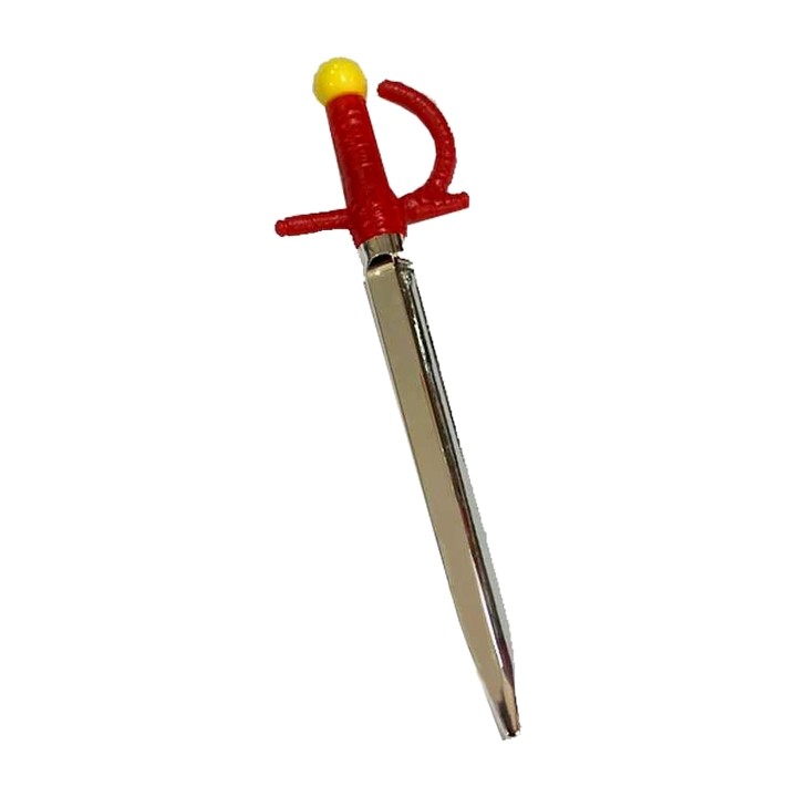 Kugelschreiber Estoque (Degen des Matadors) mit rotem Griff