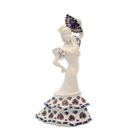 Sevillana avec éventail, taille mini