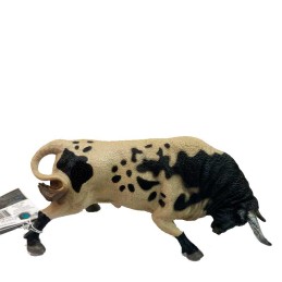 Taureau en peluche « en charge »