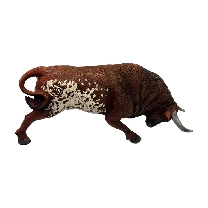 Touro de brinquedo a investir, pelagem salinero