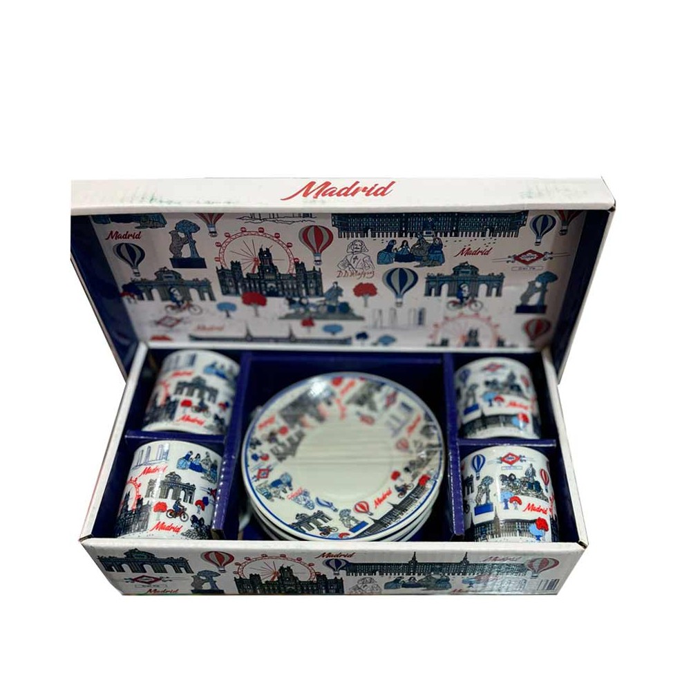 "Souvenirs of Madrid" coffee set