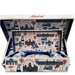"Souvenirs of Madrid" coffee set