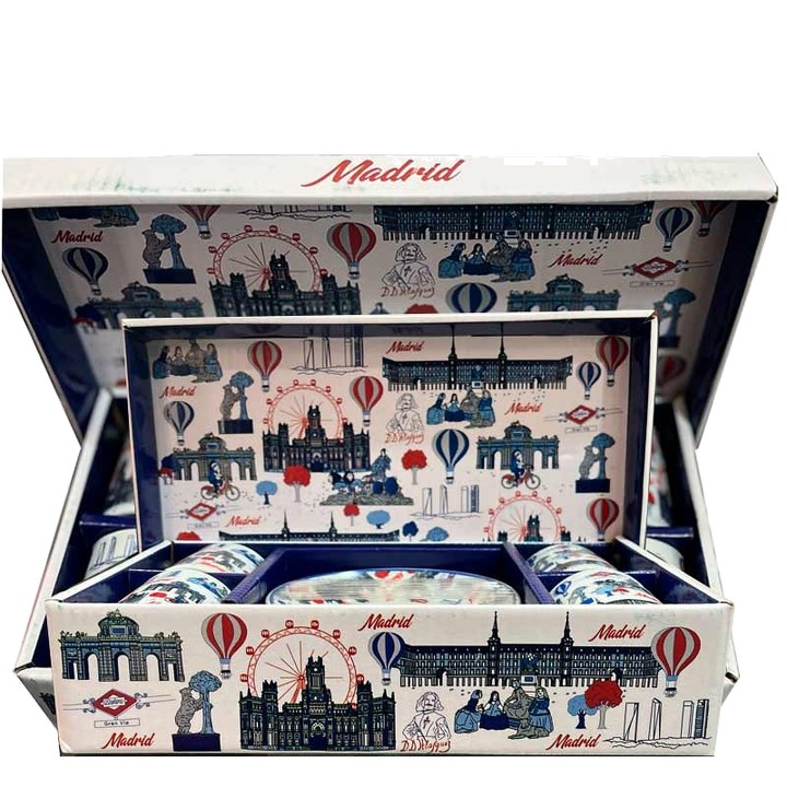 Kaffeeservice Souvenirs de Madrid – Ansicht 2