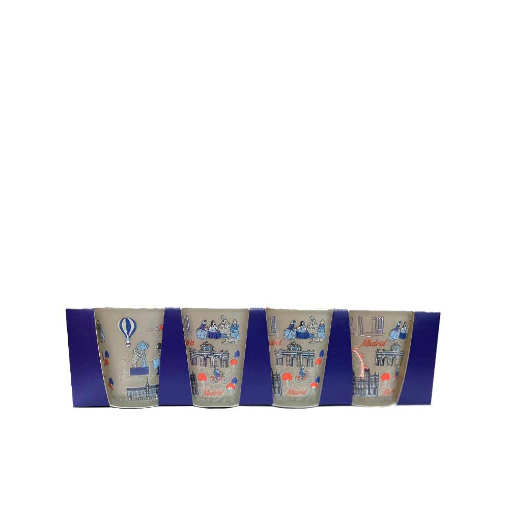 Set de chupitos "Souvenirs de Madrid"