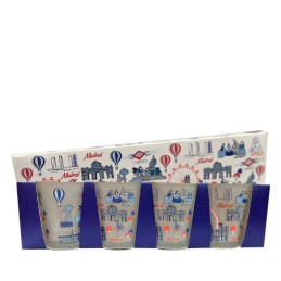 Set de 4 chupitos "Souvenirs de Madrid"