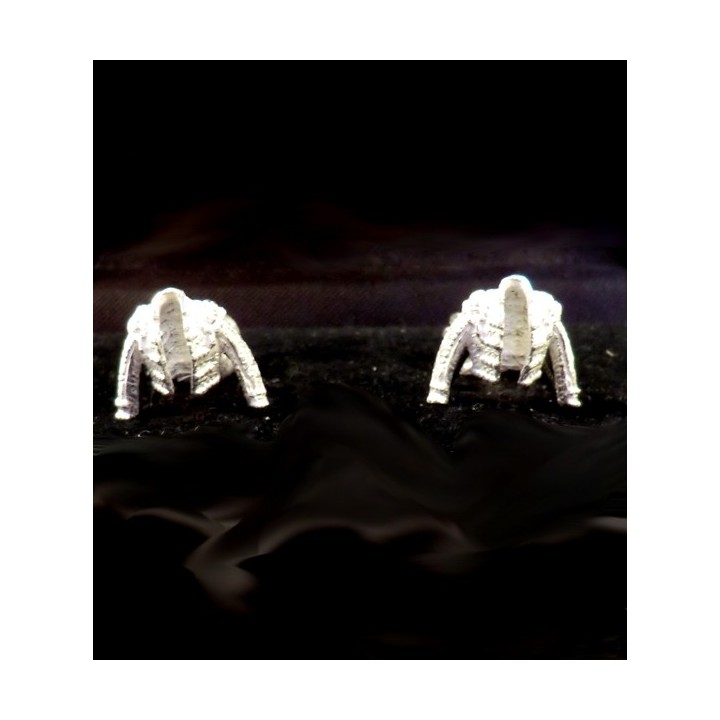 Gemelos taurinos de plata "chaquetillas"