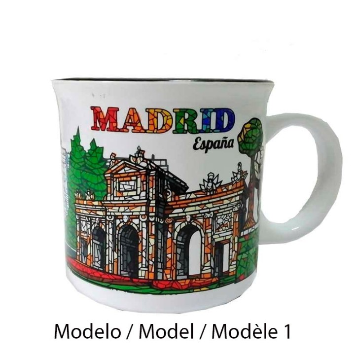 Taza recuerdo de Madrid