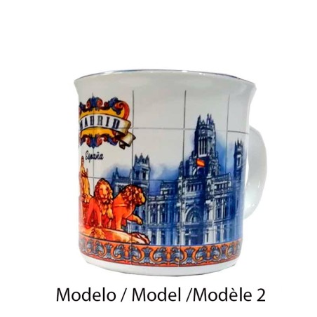 Souvenir mug from Madrid model 2