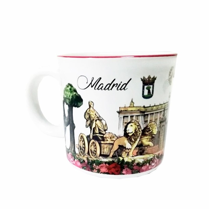 Caneca de porcelana Recuerdo de Madrid – vista 5