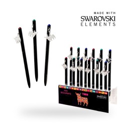 Penna con ciondolo del toro di Osborne e cristallo Swarovski