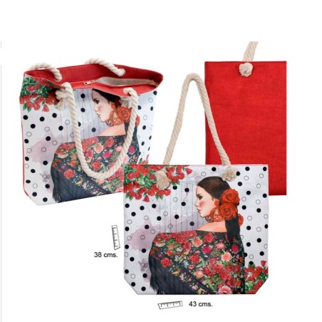Sac de plage "Flamenca"