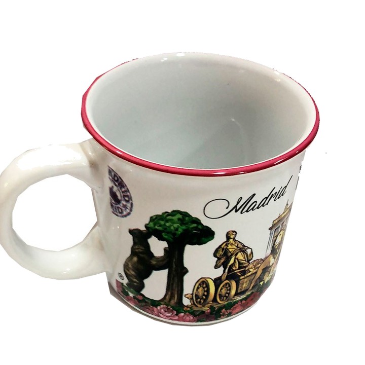 Caneca de porcelana Recuerdo de Madrid – vista 6