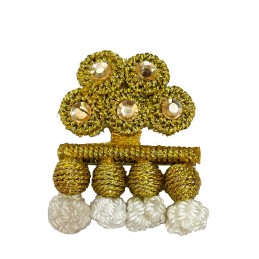 Broche "Alamares en habit de lumière"