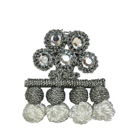 Broche "Alamares en habit de lumière"