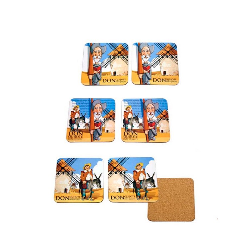 Sous-verres "Don Quichotte de La Manche" Sous-verres "Don Quichotte de La Manche"