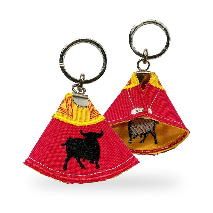 Porta-chaves de capote de toureiro, modelos Capote e Toro – vista 2